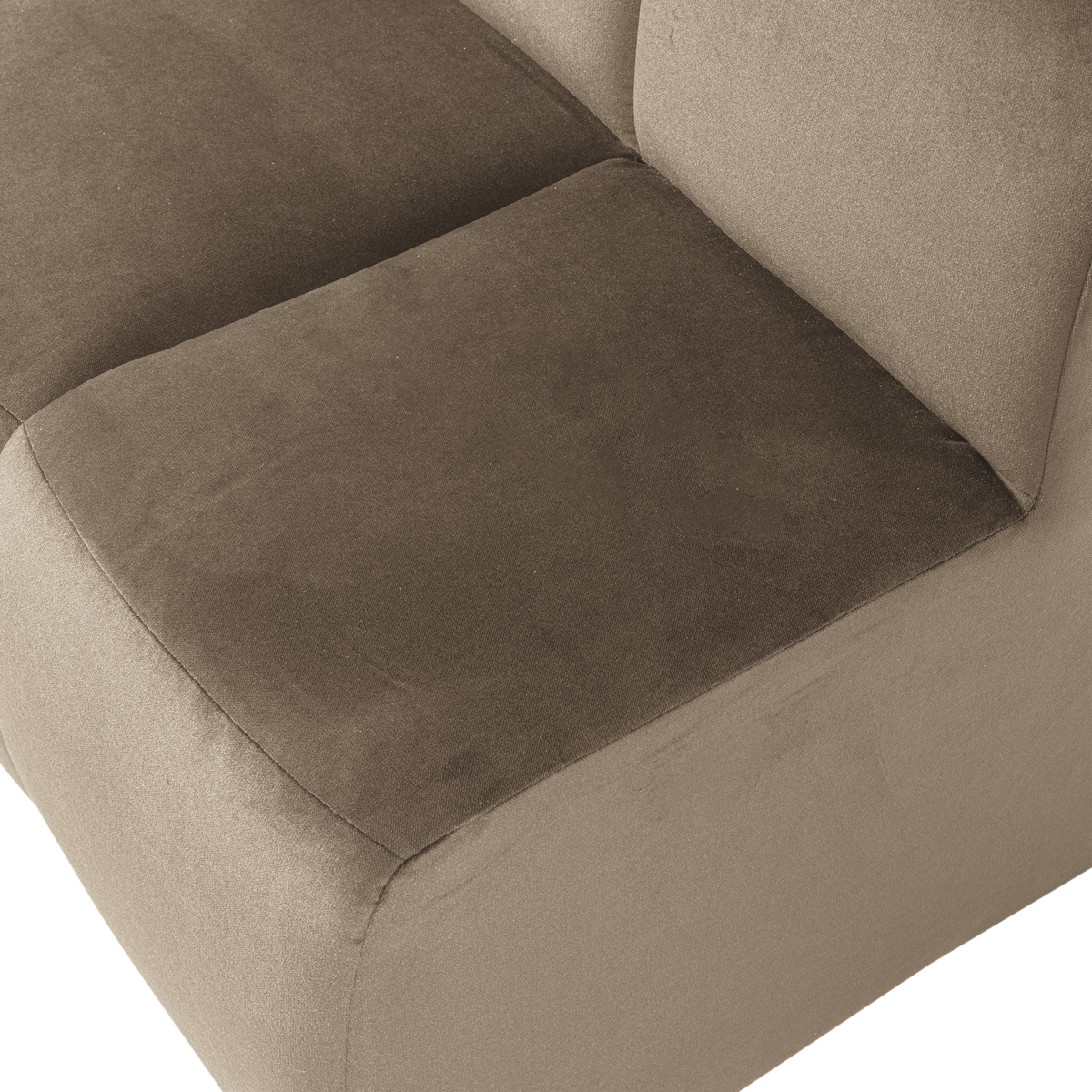 Mojo eetbank 84 cm met rugleuning velvet khaki [fsc]