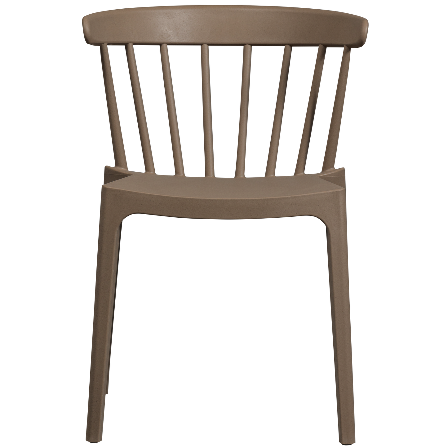 Bliss tuinstoel met spijlen bruin melange