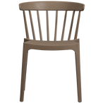 Bliss tuinstoel met spijlen bruin melange