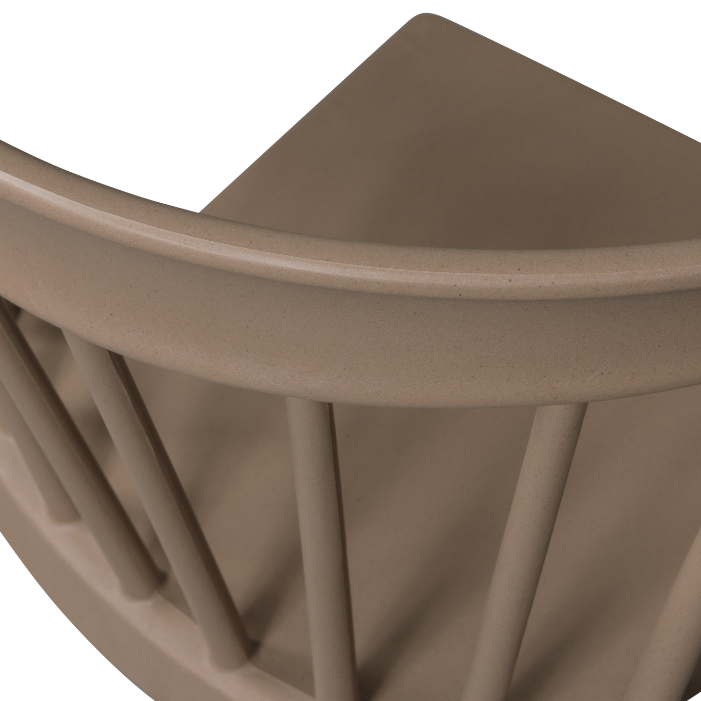 Bliss tuinstoel met spijlen bruin melange