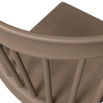 Bliss tuinstoel met spijlen bruin melange