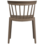 Bliss tuinstoel met spijlen bruin melange