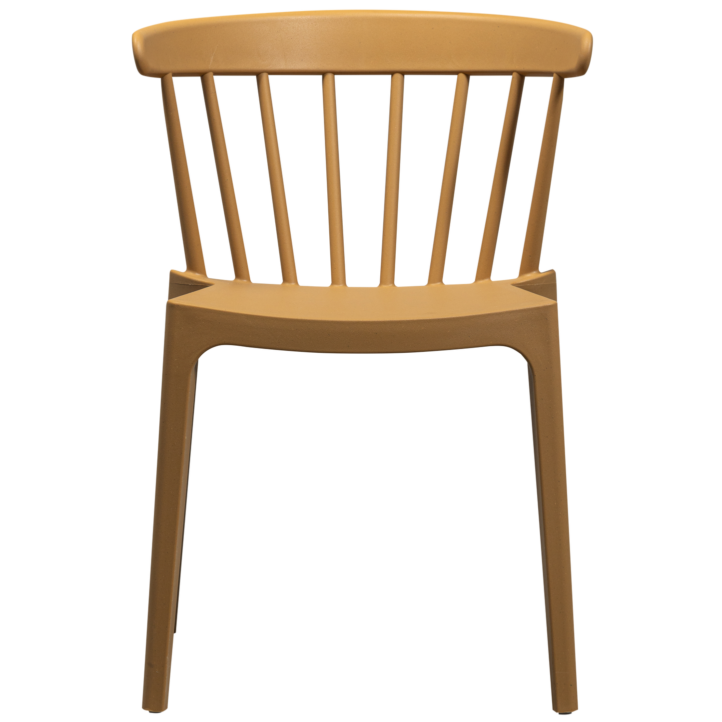 Bliss tuinstoel met spijlen karamel melange