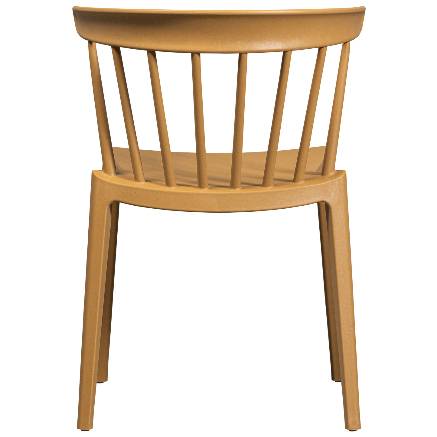 Bliss tuinstoel met spijlen karamel melange