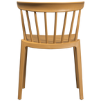 Bliss tuinstoel met spijlen karamel melange