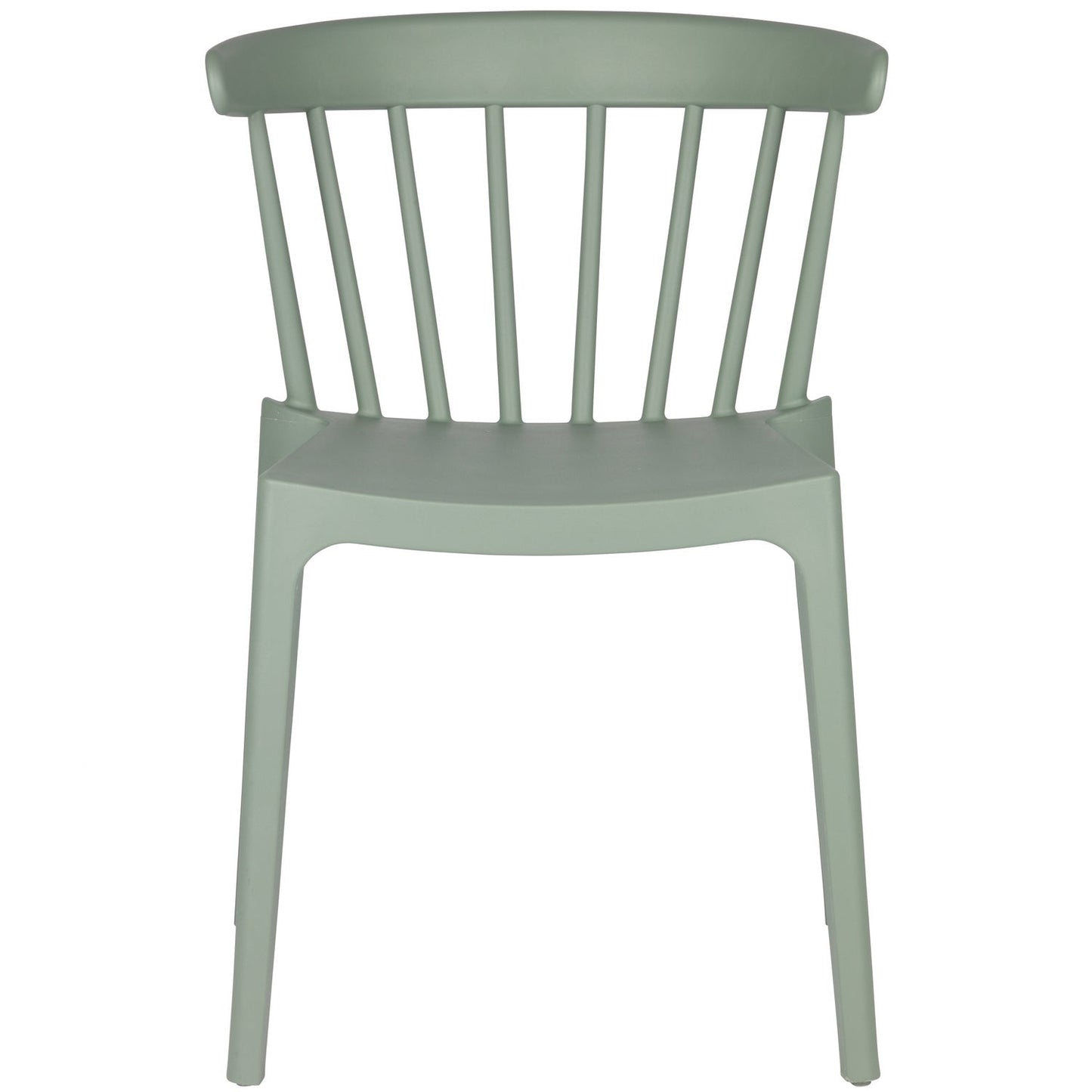 Bliss tuinstoel met spijlen kunststof jadegroen