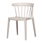 Bliss tuinstoel met spijlen off white melange