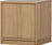 Modulair onderkast 40cm eiken naturel mat [fsc]