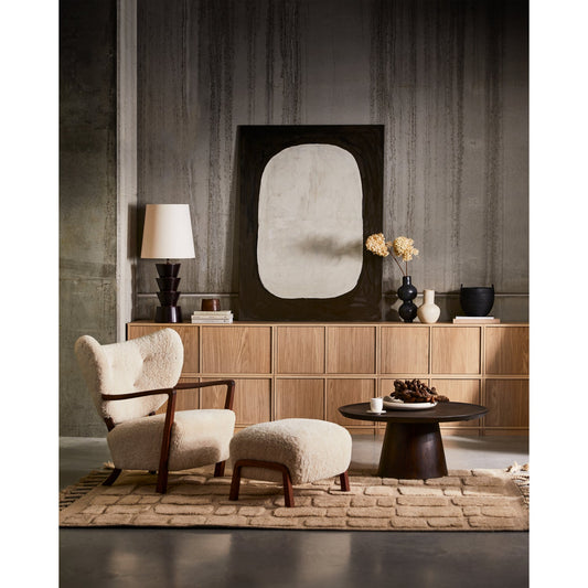 Coffee a gogo salontafel mango hout walnoot