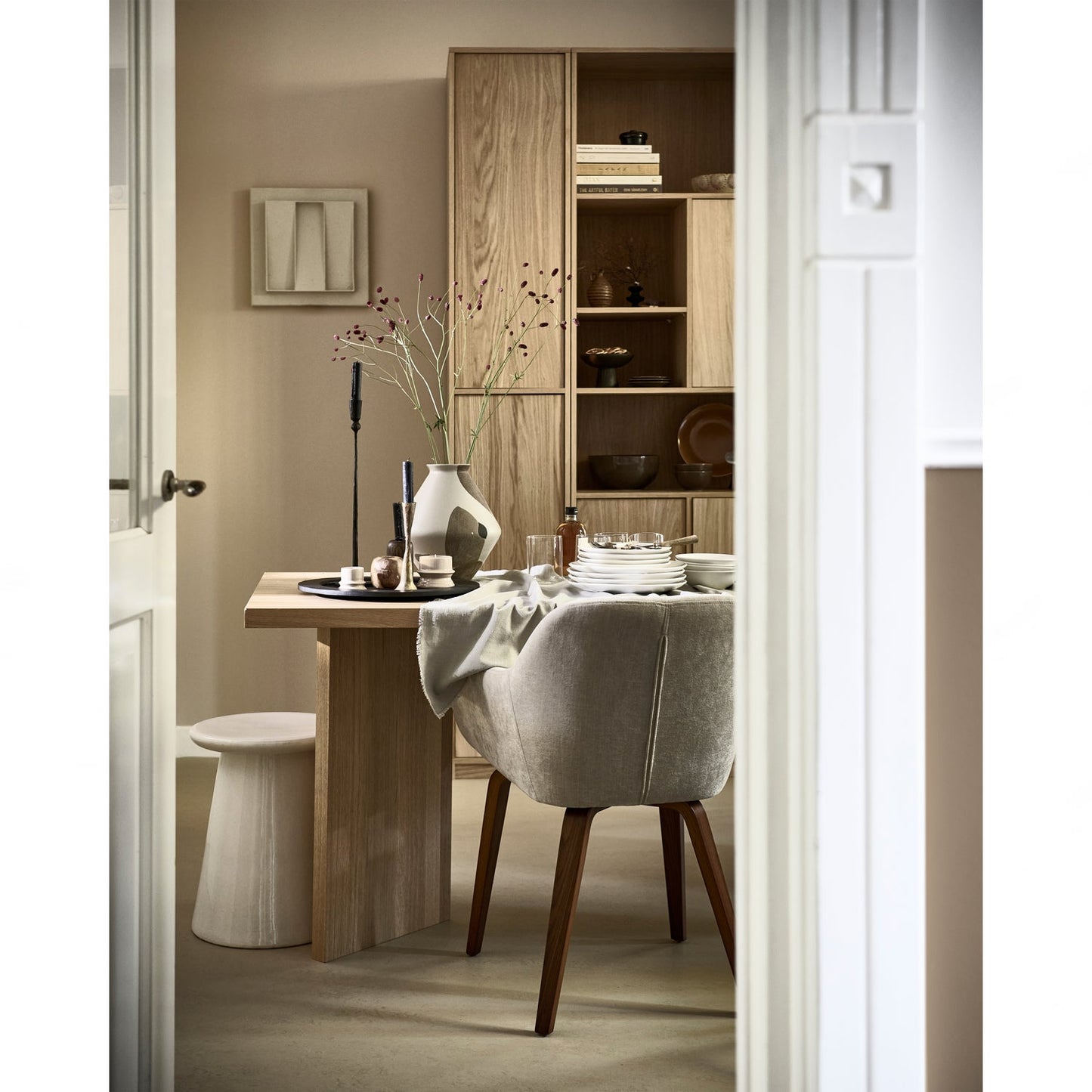 Modulair bovenkast 77cm eiken naturel mat [fsc]