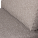 Couple eetbank element 100 cm taupe