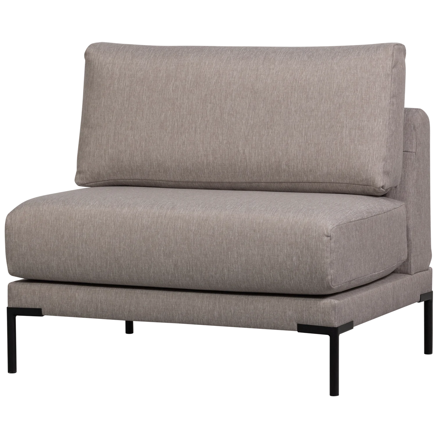 Couple eetbank element 100 cm taupe