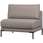 Couple eetbank element 100 cm taupe