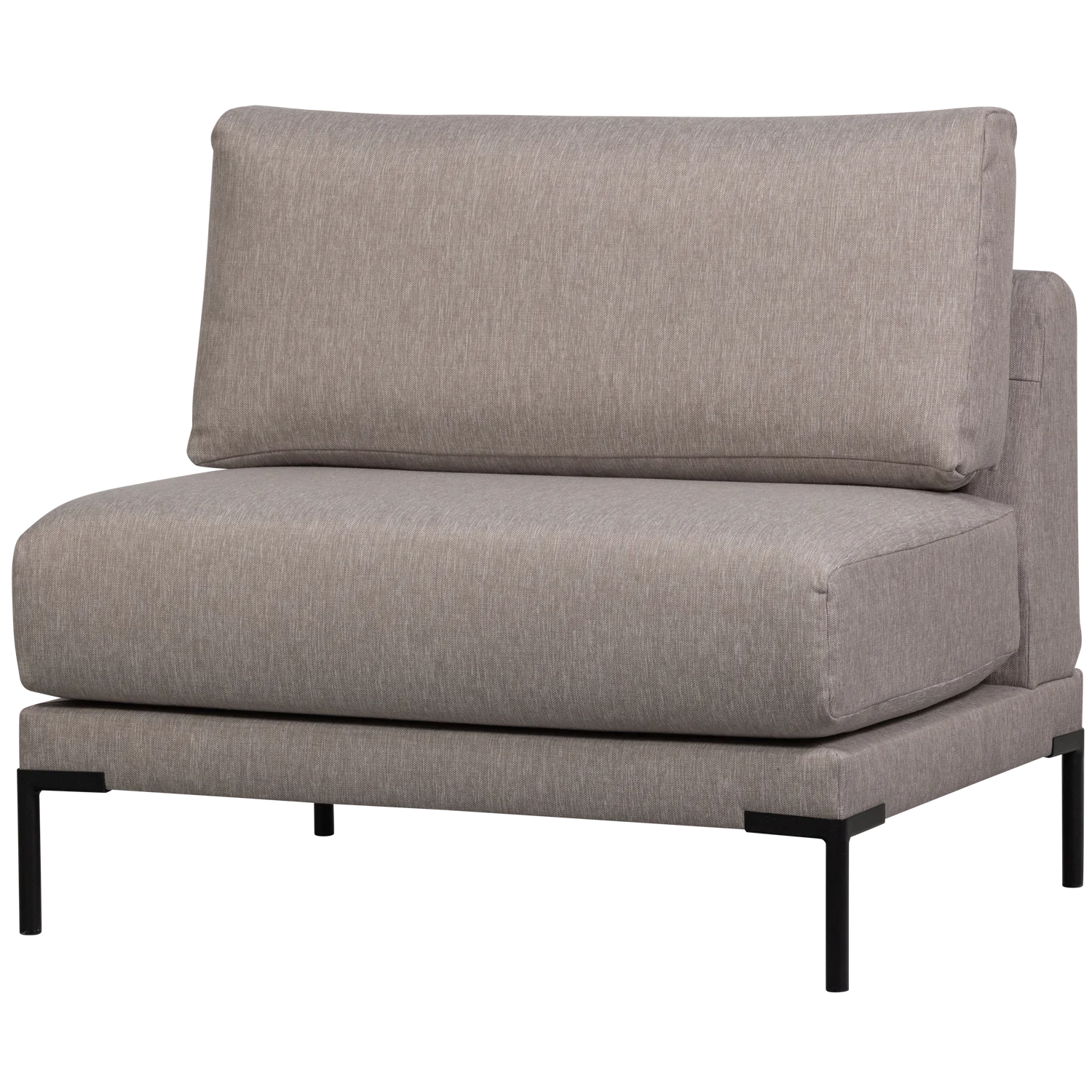 Couple eetbank element 100 cm taupe