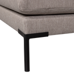 Couple eetbank element 100 cm taupe