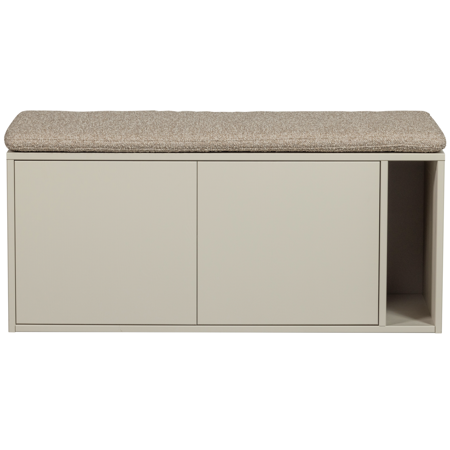 Settle down tv meubel/bankje 108cm dust met zitkussen [fsc]