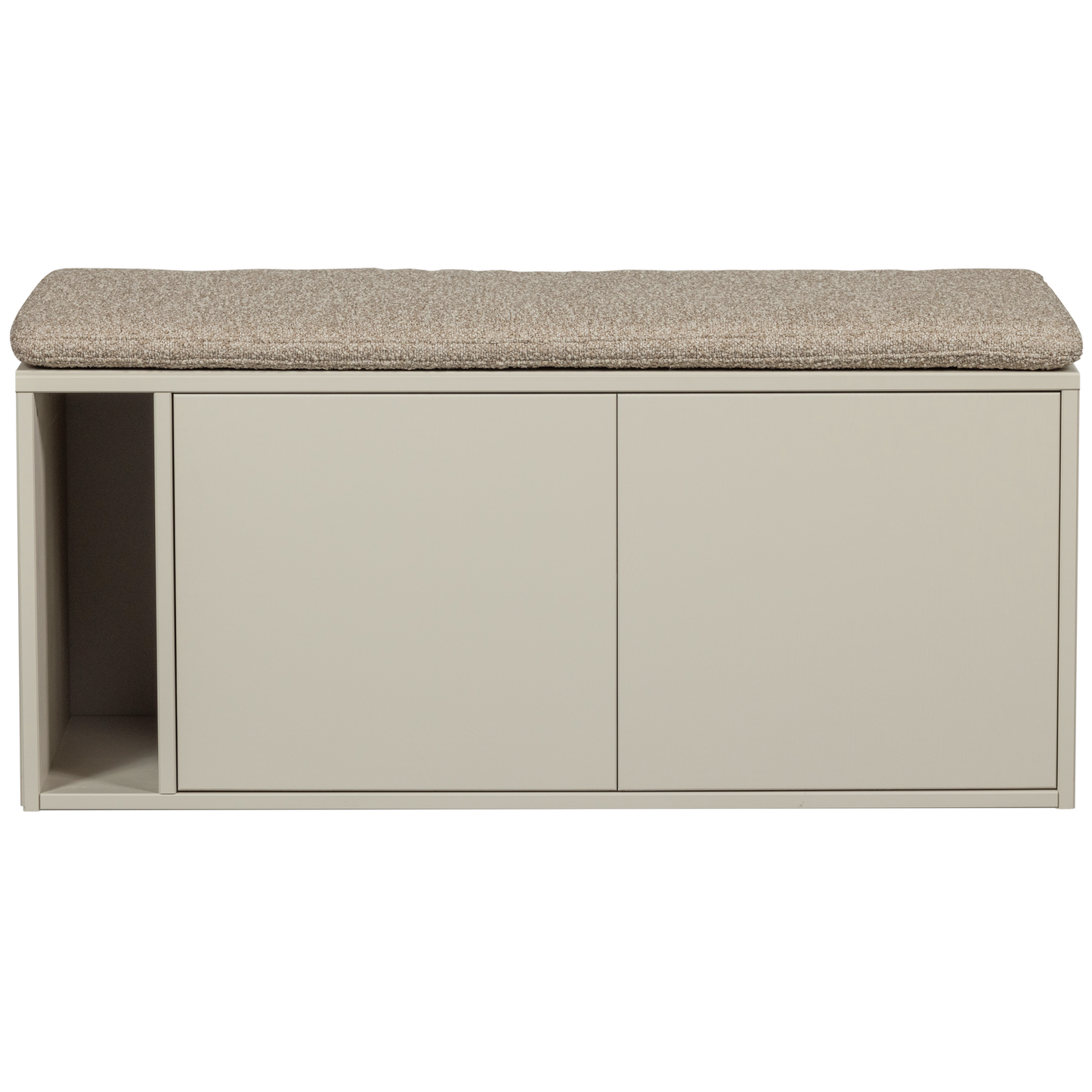 Settle down tv meubel/bankje 108cm dust met zitkussen [fsc]