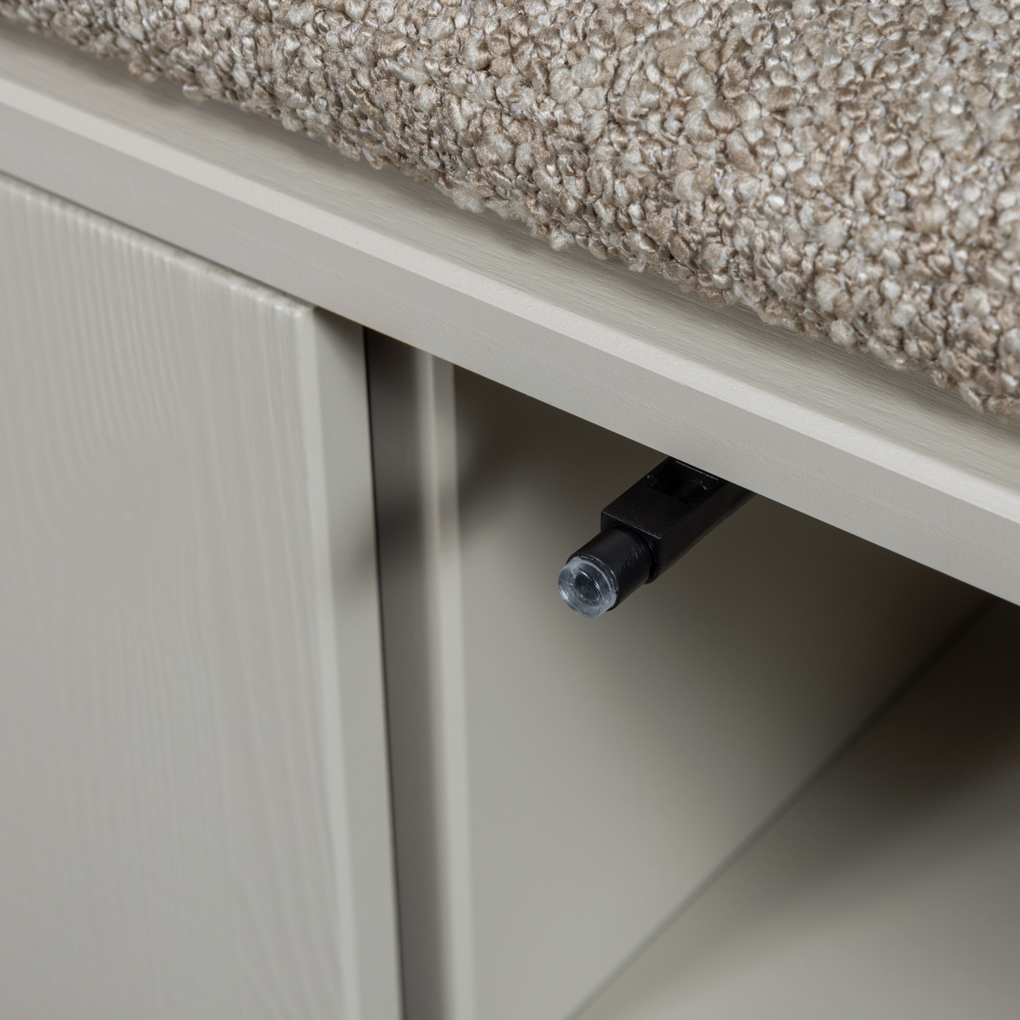 Settle down tv meubel/bankje 108cm dust met zitkussen [fsc]