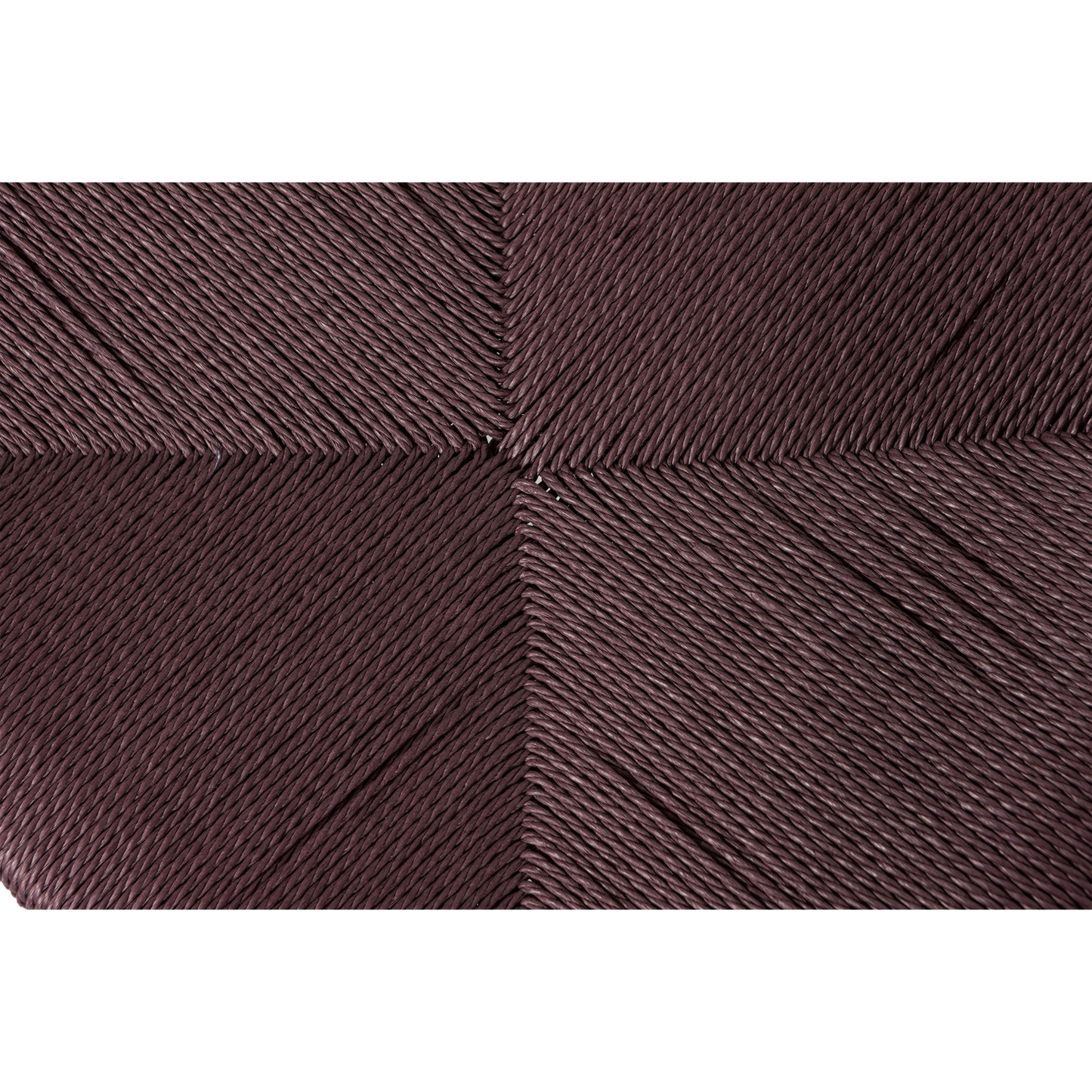 Embrace eetkamerstoel hout gevlochten zitting donkerbruin