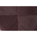 Embrace eetkamerstoel hout gevlochten zitting donkerbruin