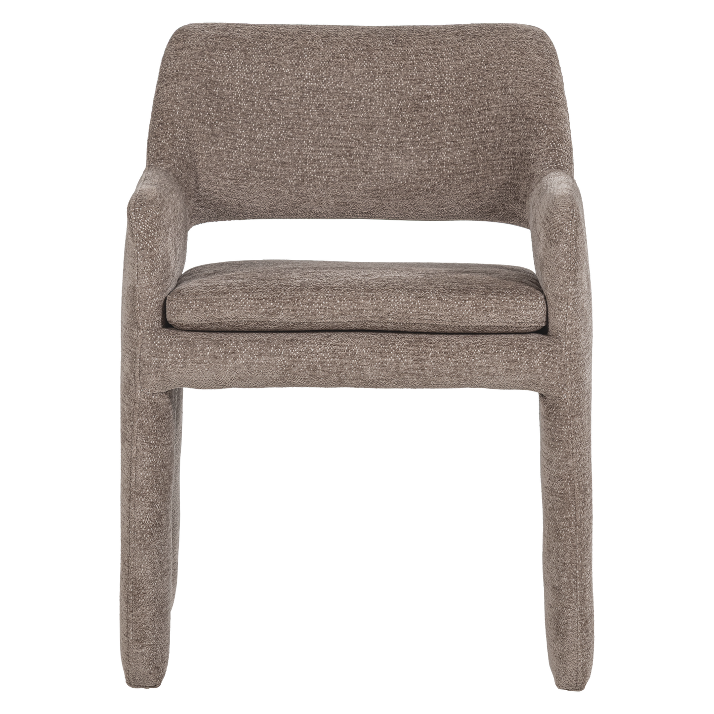 Bigfoot eetkamerstoel chenille taupe [fsc]