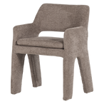 Bigfoot eetkamerstoel chenille taupe [fsc]
