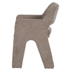 Bigfoot eetkamerstoel chenille taupe [fsc]