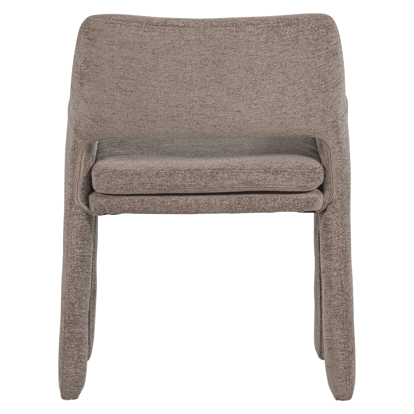 Bigfoot eetkamerstoel chenille taupe [fsc]