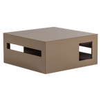 Modern salontafel mdf hout hoogglans zand