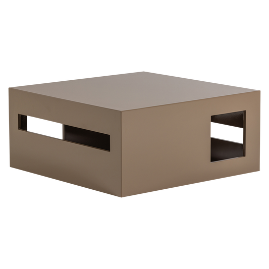 Modern salontafel mdf hout hoogglans zand