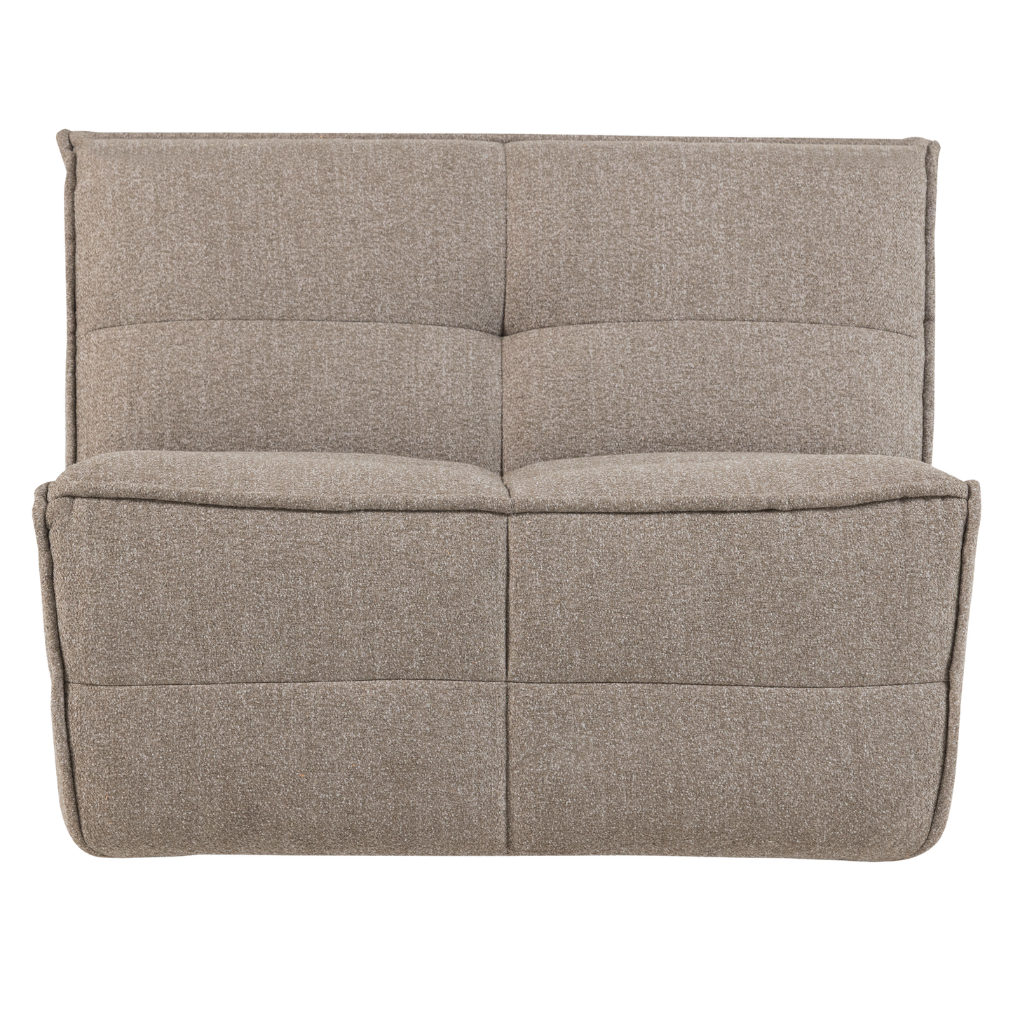 Cluster 1-zits element boucle khaki bruin