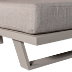 Bear tuin 3-zits bank aluminium zand