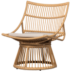 Alatna tuinstoel wicker naturel