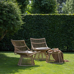 Alatna tuinstoel wicker naturel