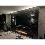 Marmer wandpaneel - Ebony Gold