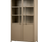 Exhibit vitrinekast metaal khaki