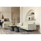 Posture salontafel mango hout zwart ø120 cm