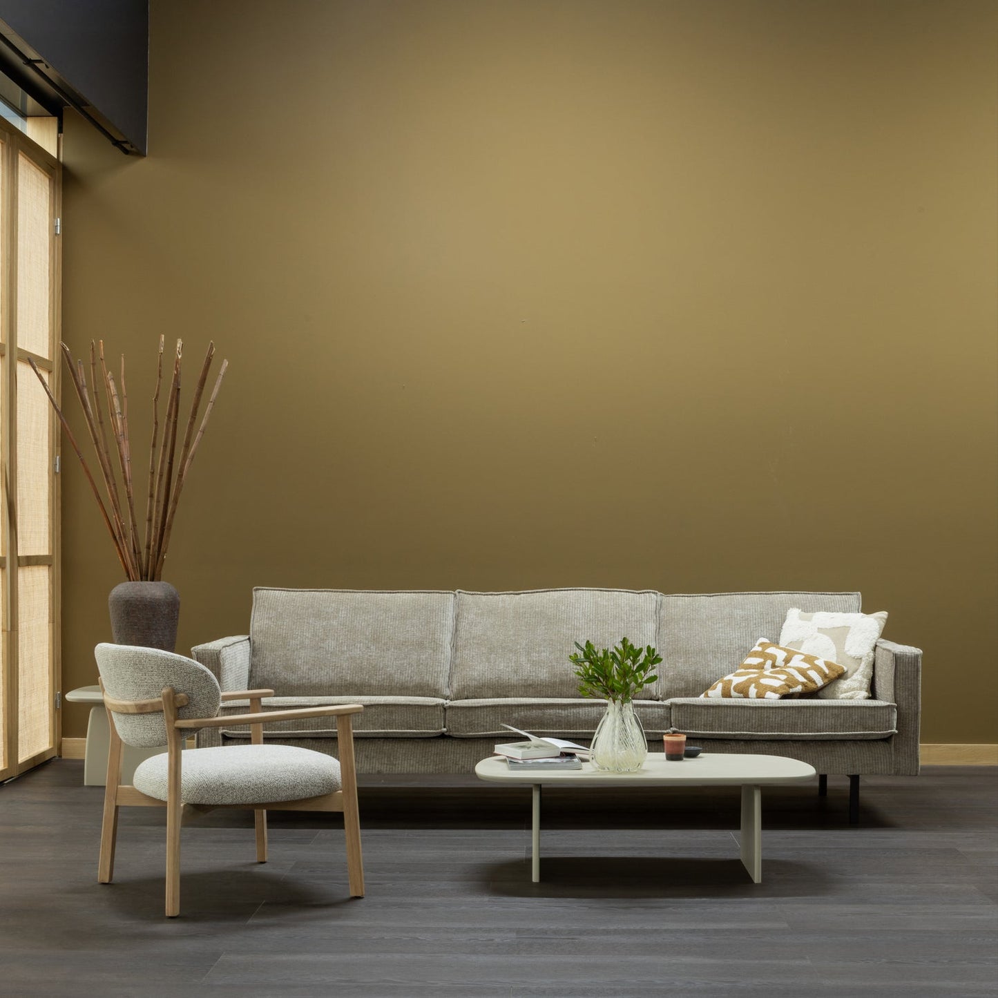 Tablo salontafel 110 cm eiken dakargrau [fsc]