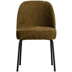 Vogue eetkamerstoel structure velvet brass