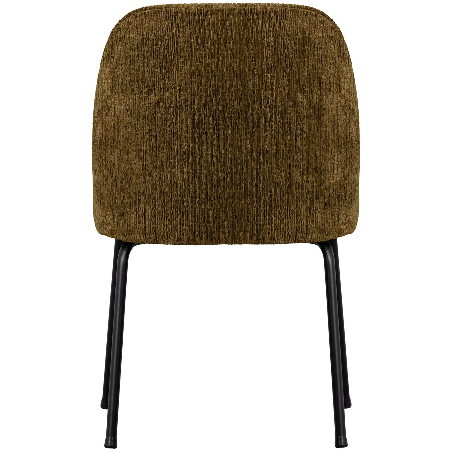 Vogue eetkamerstoel structure velvet brass
