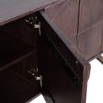 Draw dressoir mangohout walnoot