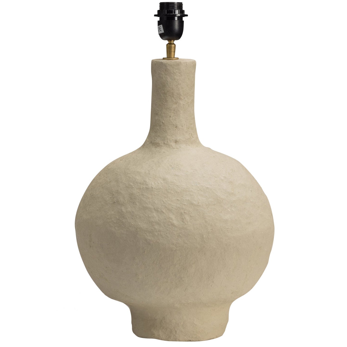 Ios tafellampvoet papier mache naturel