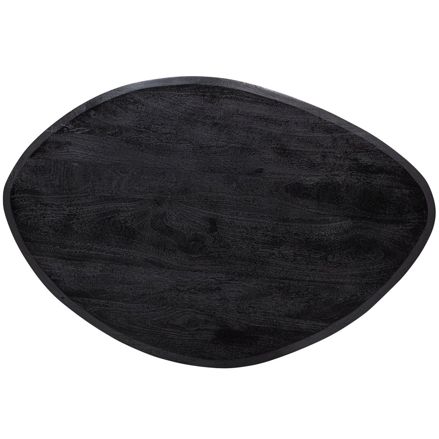 Posture salontafel mango hout zwart ø120 cm