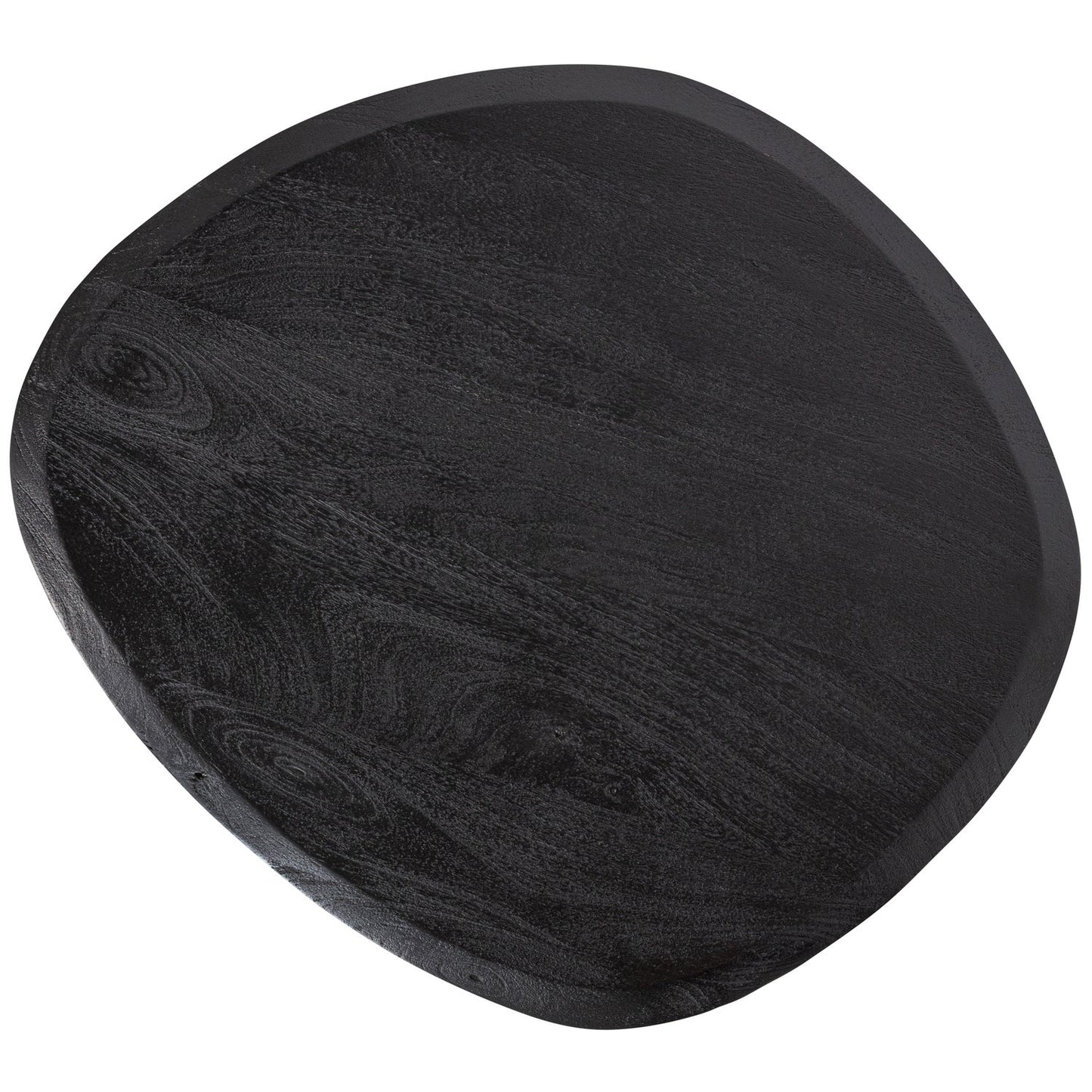 Posture salontafel mango hout zwart ø70 cm