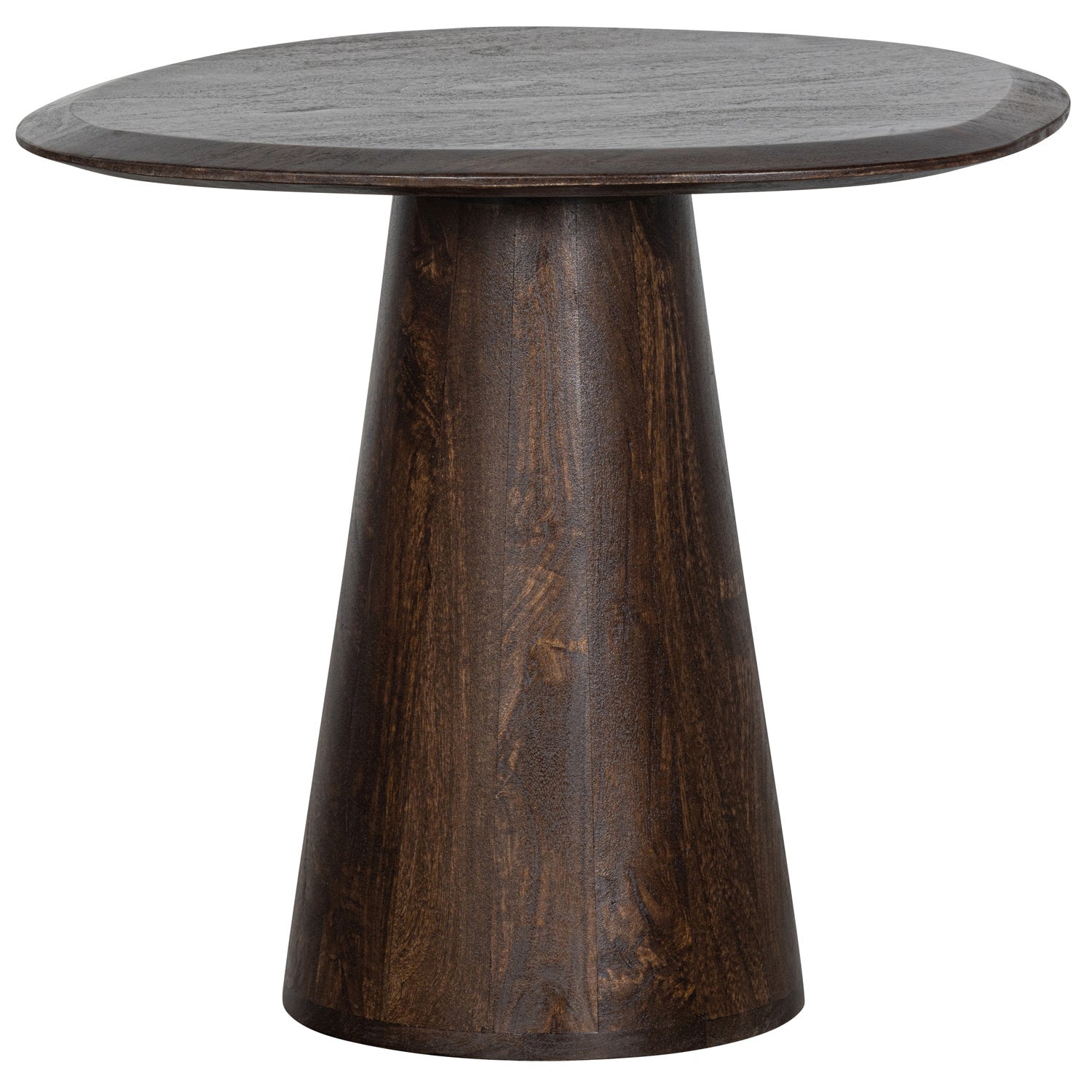 Posture bijzettafel mango hout walnoot