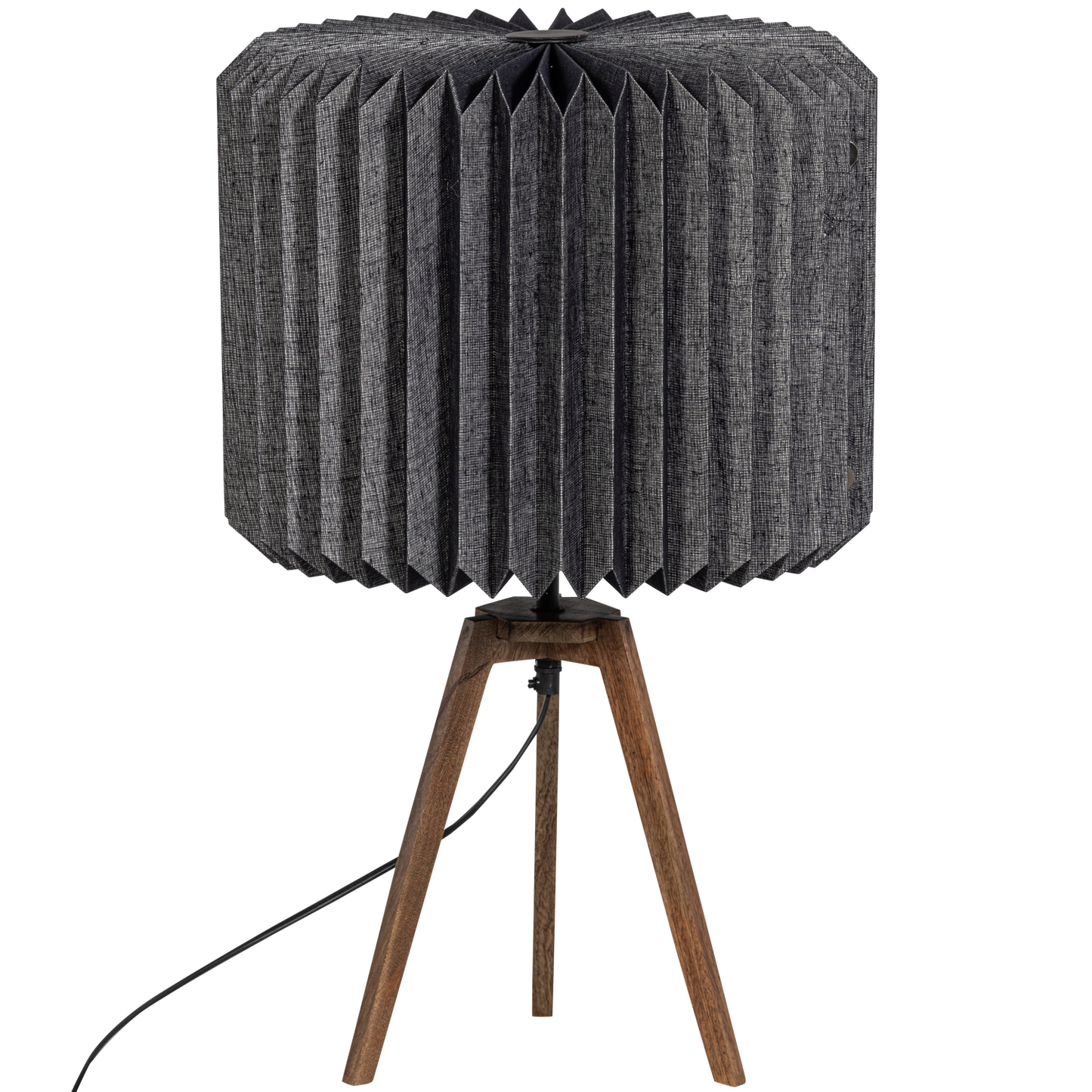 Bones tafellamp papier naturel/zwart