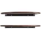 Set layer wandplanken mango hout walnoot