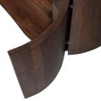 Sense dressoir 4-deurs mangohout walnoot