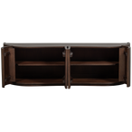 Sense dressoir 4-deurs mangohout walnoot