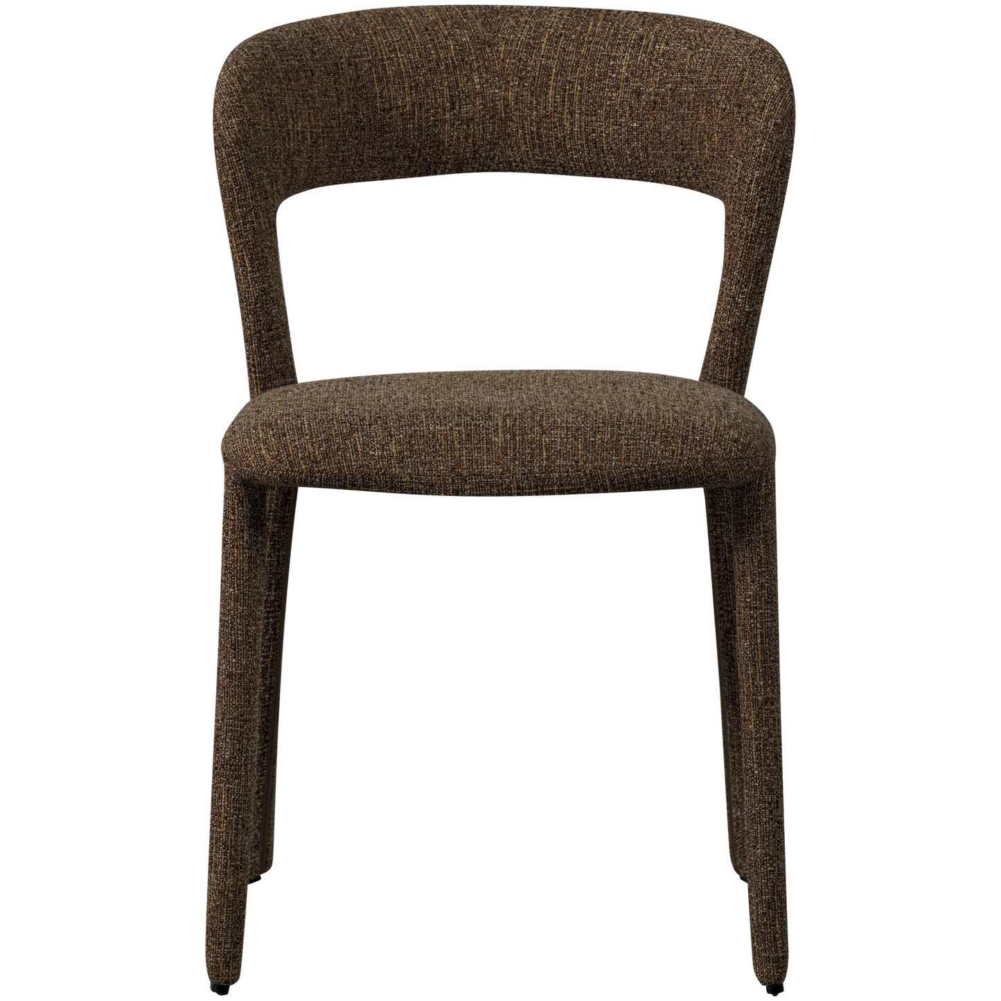 Noble eetkamerstoel donkerbruin melange